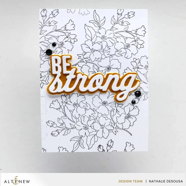 Altenew Shimmer Relief Paste - Enchanted Gold