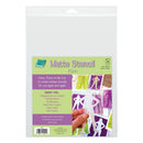 Grafix Matte Stencil Film 4/Pkg