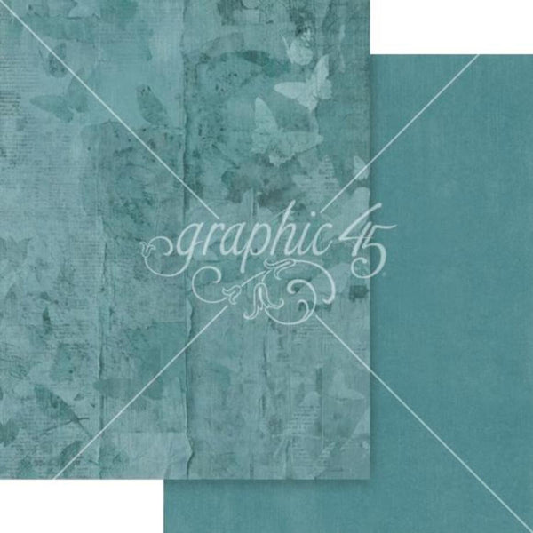 Graphic 45 Journaling Through Time Patterns & Solids Collection Pack 8.5"×11"