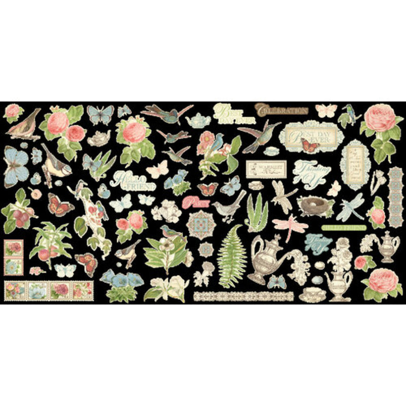 Graphic 45 Keepsake Edition Kit - Botanical Tea