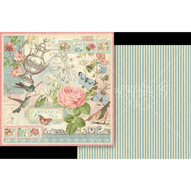 Graphic 45 Keepsake Edition Kit - Botanical Tea