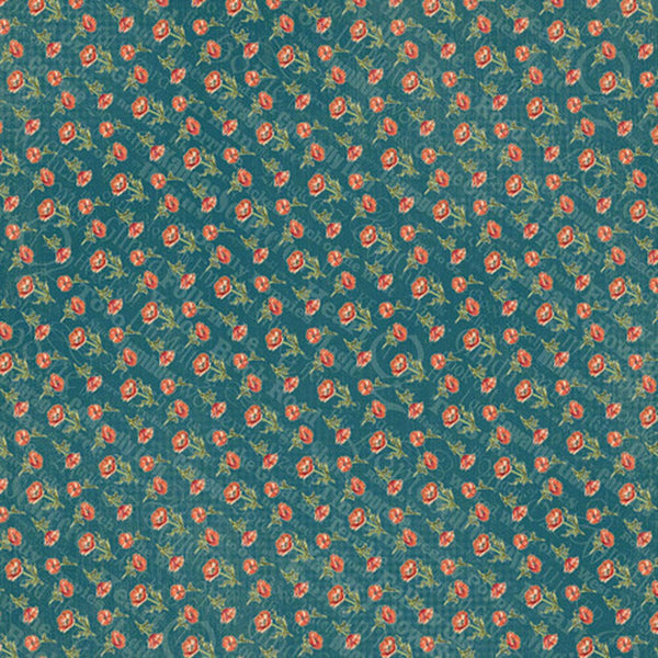 Graphic 45 Wonder Of OZ Double-Sided Cardstock 12"x 12" - Field Of Poppies