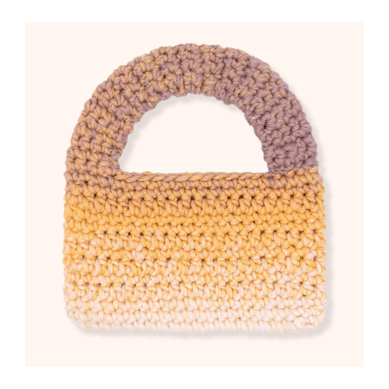 Grundl Free Pattern - Chunky Degrade - One Skein Crochet Bag