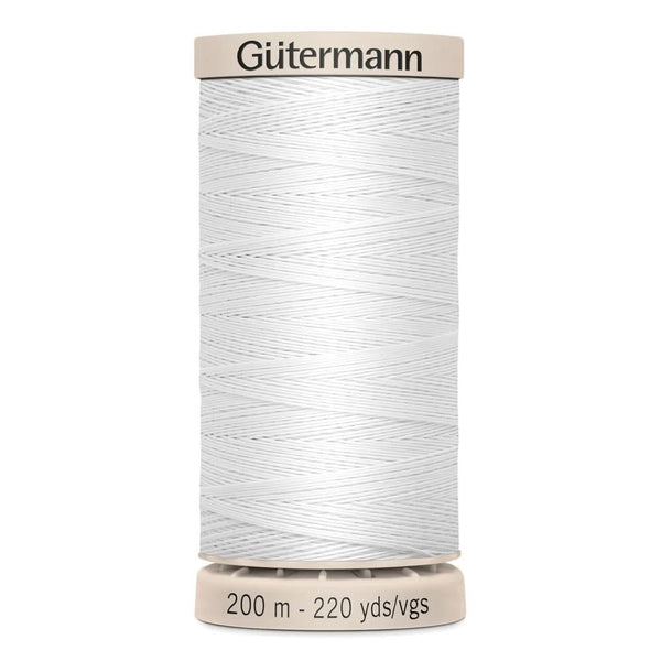 Gutermann Quilting Thread 200m - White
