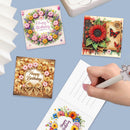 Poppy Crafts Diamond Art Greeting Card Kit
