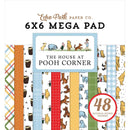 Echo Park Double-Sided Cardmakers Mega Paper Pad 6"X6" The House At Pooh Corner