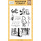 Echo Park The House At Pooh Corner Stamp Set Winnie In The Woods