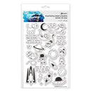 Simon Hurley create. Clear Stamps 6"X9" Space Friends