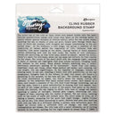 Simon Hurley create. Background Stamp 6"X6" Typewriter