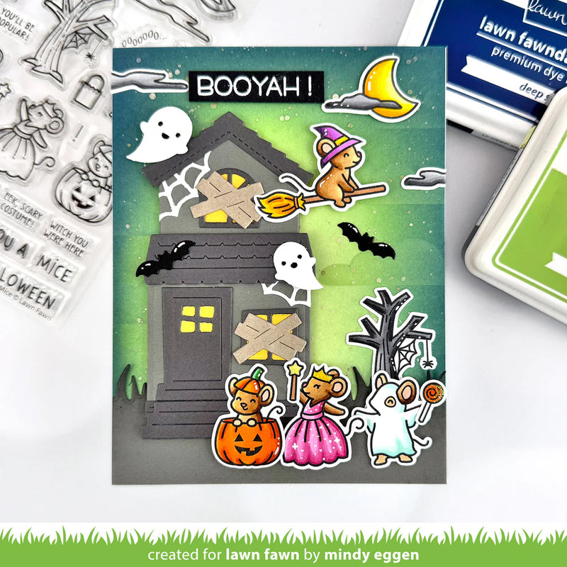 Lawn Fawn Clear Stamp Set - Halloween Mice