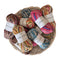 Fiddlesticks Harlequin 4ply Sock Yarn 50g - Black