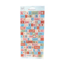 Heidi Grace - Words & Letters Cardstock Stickers -Wildflowers