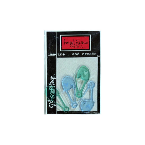 Heidi Grace Imagine & Create Elements - Baby Boy Diaper Pins