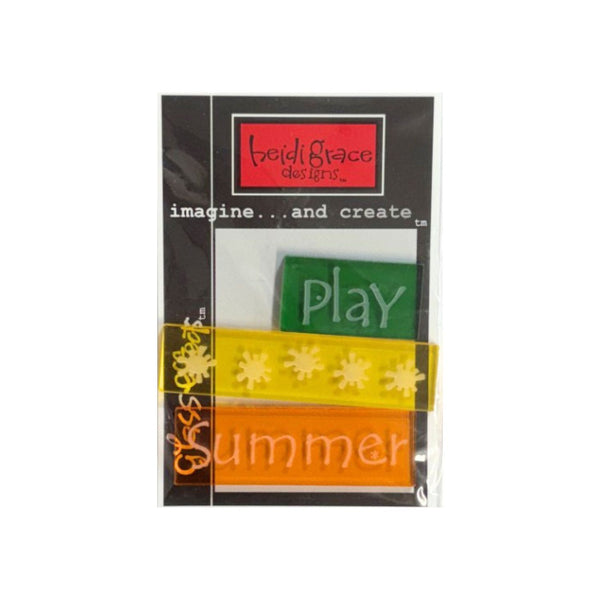 Heidi Grace Imagine & Create Elements - Summer Words