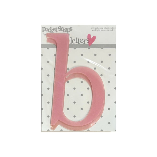 Heidi Grace Letter 'b' light pink