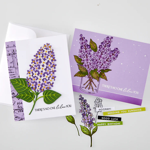 Hero Arts Clear Stamp Set 4" x 6" - No One Lilac You