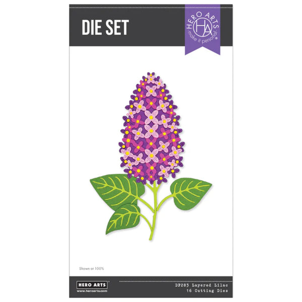 Hero Arts Die Set - Layered Lilac