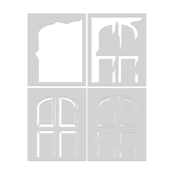 Hero Arts Layering Stencil Set - Front Door