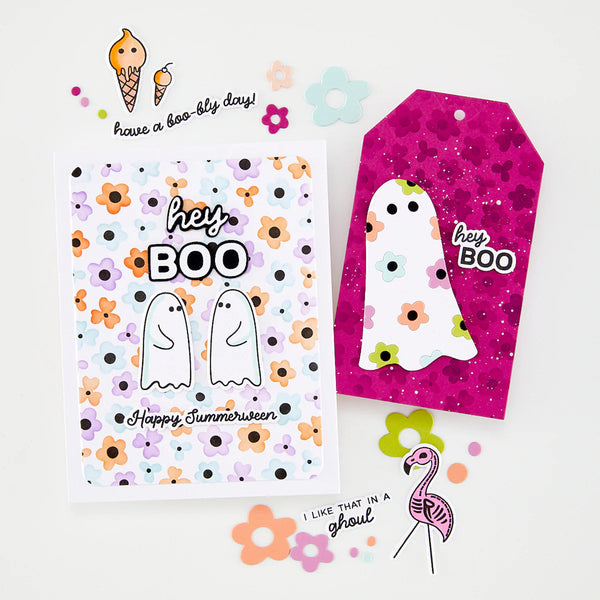 Hero Arts Stamp & Cut Set - Beach Boos