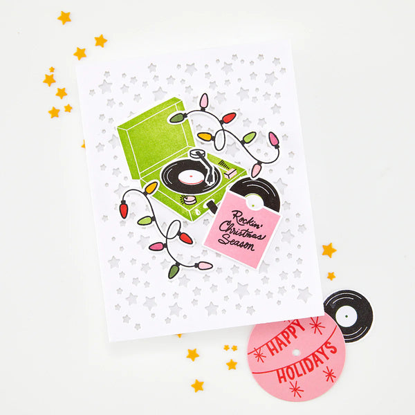 Hero Arts Stamp & Cut Set - Feeling Festive