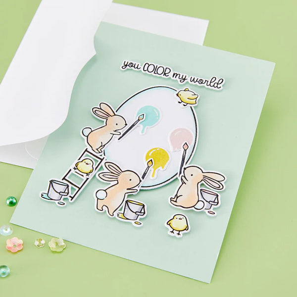 Hero Arts Stamp & Cut Set 4" x 6" - Color My World