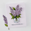 Hero Arts Stamp & Cut Set 4" x 6" - No One Lilac You