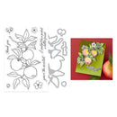 Hero Arts I Pick You Stamp & Cut Set - Apple Branch