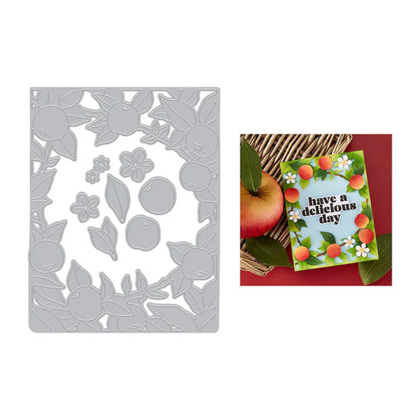 Hero Arts I Pick You Etched Dies - Apple Frame
