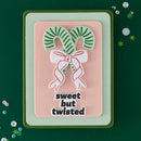 Hero Arts Stamp & Cut Set - Candy Cane Swag