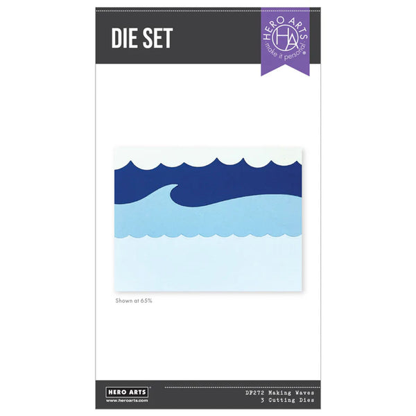 Hero Arts Die Set - Making Waves
