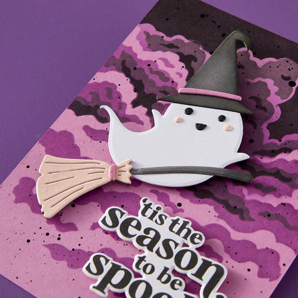 Hero Arts Hocus Pocus Stylish Etched Die Set - Boo to You