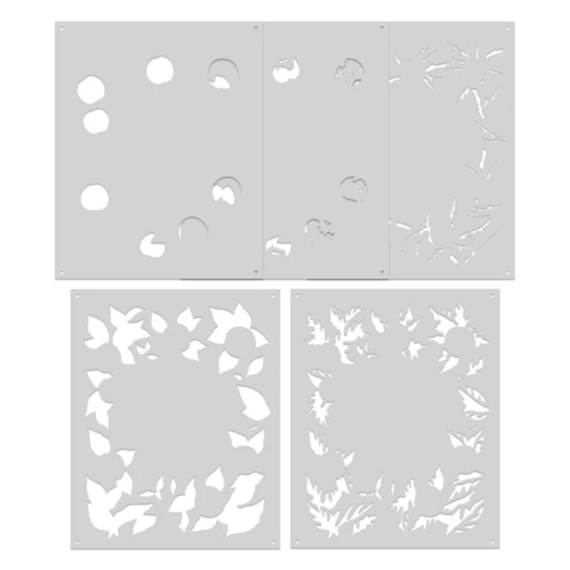 Hero Arts I Pick You Color Layering Stencils - Apple Frame