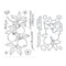 Hero Arts I Pick You Stamp & Cut Set - Apple Branch