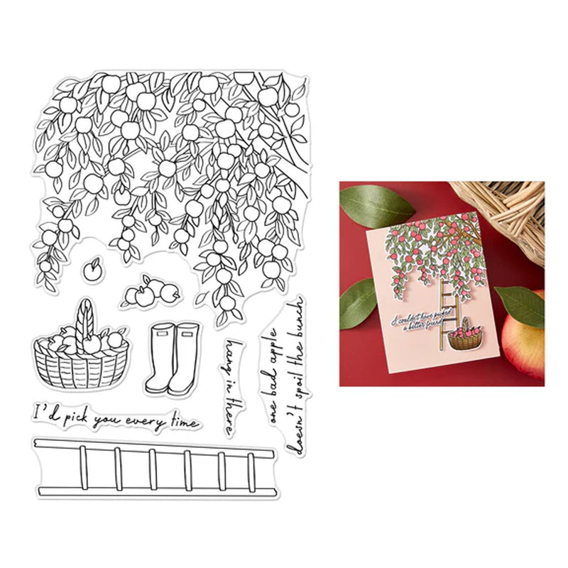 Hero Arts I Pick You Clear Stamp Set - In The Orchard