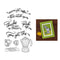 Hero Arts What's Brewing? Clear Stamp Set - Perk Up