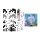 Hero Arts Stamp & Cut Set - Coastal Blooms HeroScape