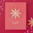 Hero Arts Very Merry Clear Stamp Set - Modern Holiday Greetings