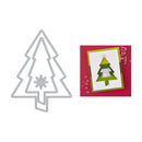 Hero Arts Very Merry Stylish Etched Die Set - Festive Tree