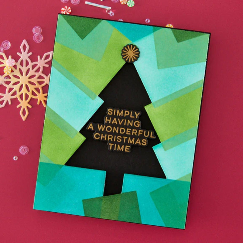 Hero Arts Very Merry Stylish Etched Die Set - Festive Tree