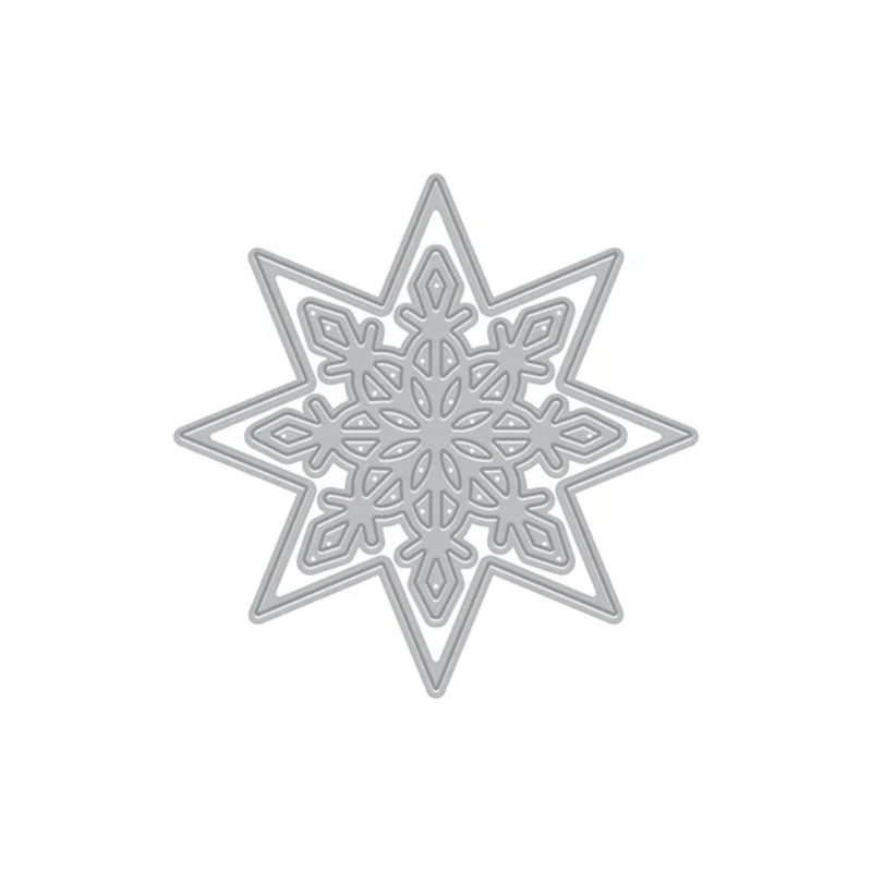 Hero Arts Very Merry Stylish Etched Die Set - Snowflake Star