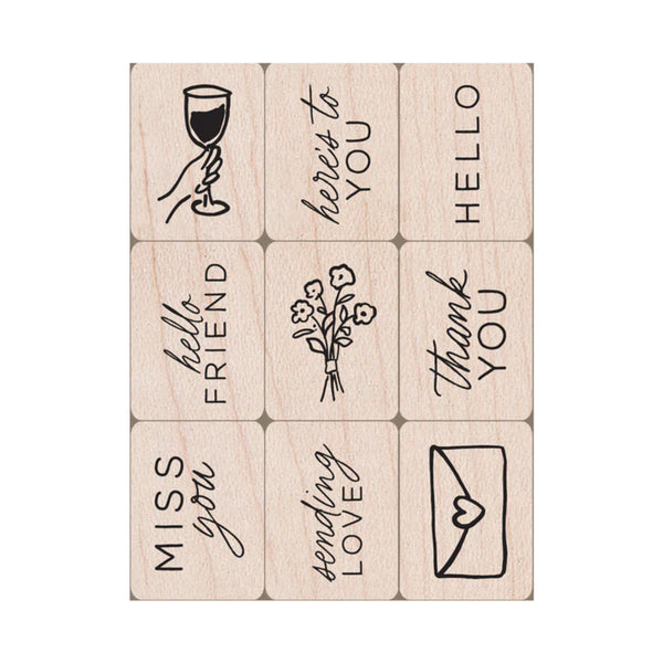 Hero Arts Woodblock Stamps -  Everyday Mini Tub