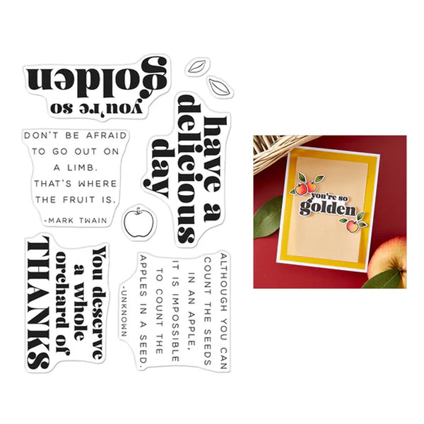Hero Arts I Pick You Clear Stamp Set - You're Golden