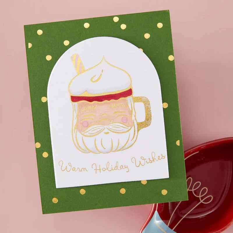 Hero Arts Yule Fuel Letterpress + Foil Plate - Cup of Cheer