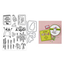 Hero Arts Yule Fuel Stamp & Cut Set - Elf Culture