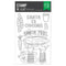 Hero Arts Yule Fuel Stamp & Cut Set - Santa Fuel