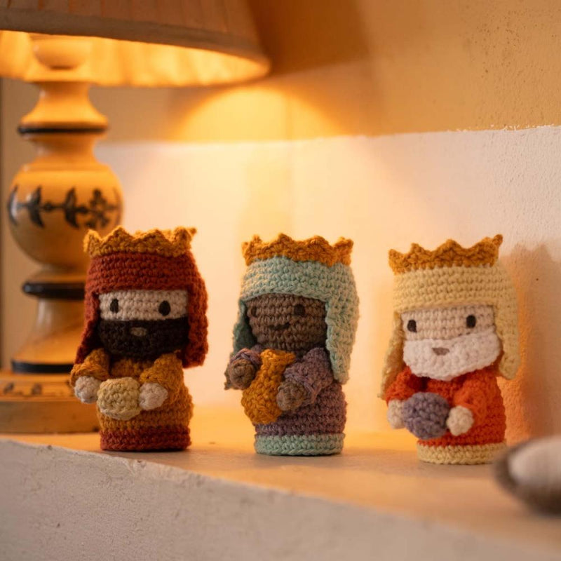 Hoooked DIY Crochet Kit - Belem Nativity Scene Set