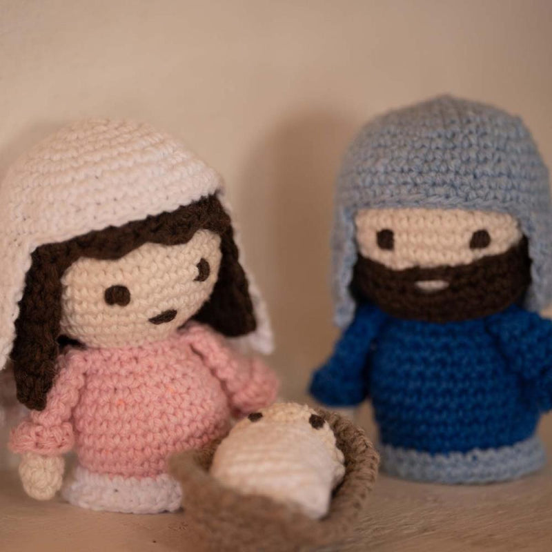 Hoooked DIY Crochet Kit - Belem Nativity Scene Set
