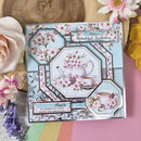 Hunkydory A Year of Flowers Cherry Blossom Luxury Topper Sheet - March