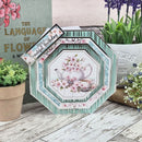 Hunkydory A Year of Flowers Cherry Blossom Luxury Topper Sheet - March