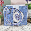 Hunkydory A Year of Flowers Larkspur Luxury Topper Sheet - July